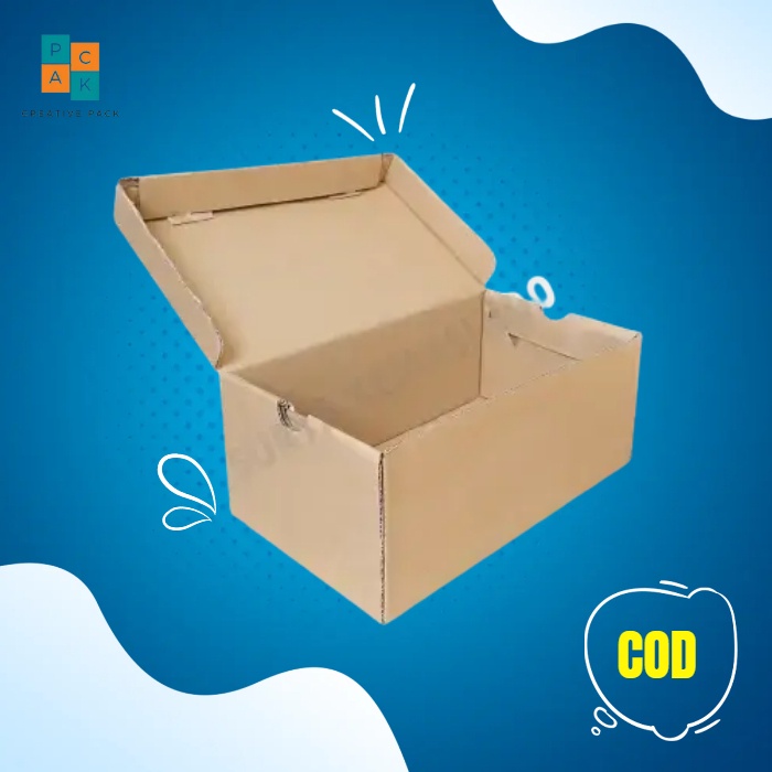 

Box 31x18x12 cm boxsepatu kardus kerdus karton polos giftbox hampers packaging boxbaju boxtas