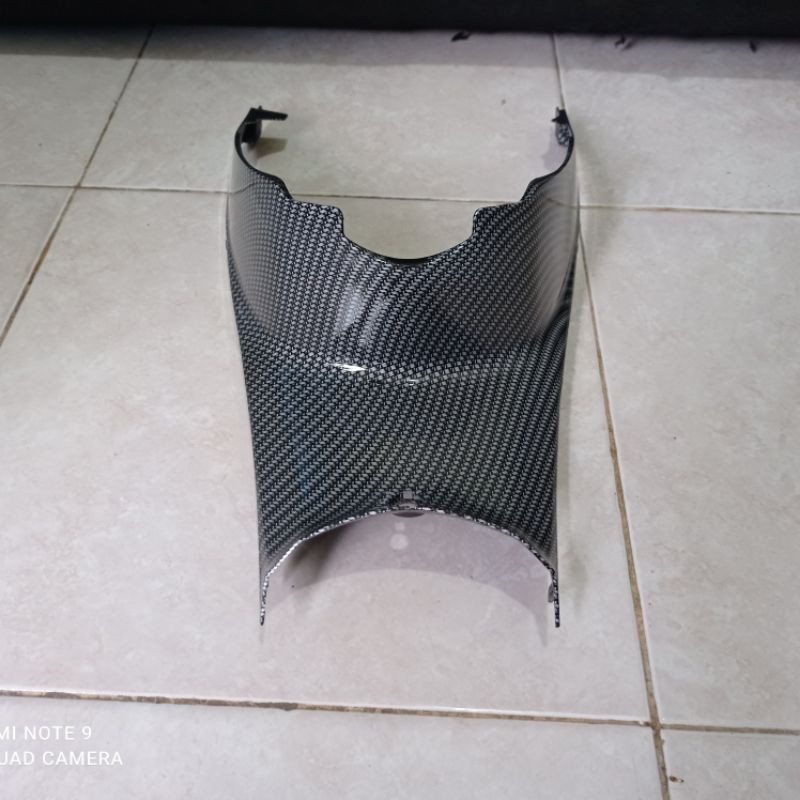 cover center tangki Supra x 125 fi injeksi KARBON