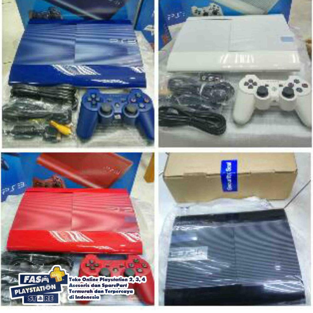 PS3 SS OFW Superslim Super Slim 500gb Full Game CFW Terbaik