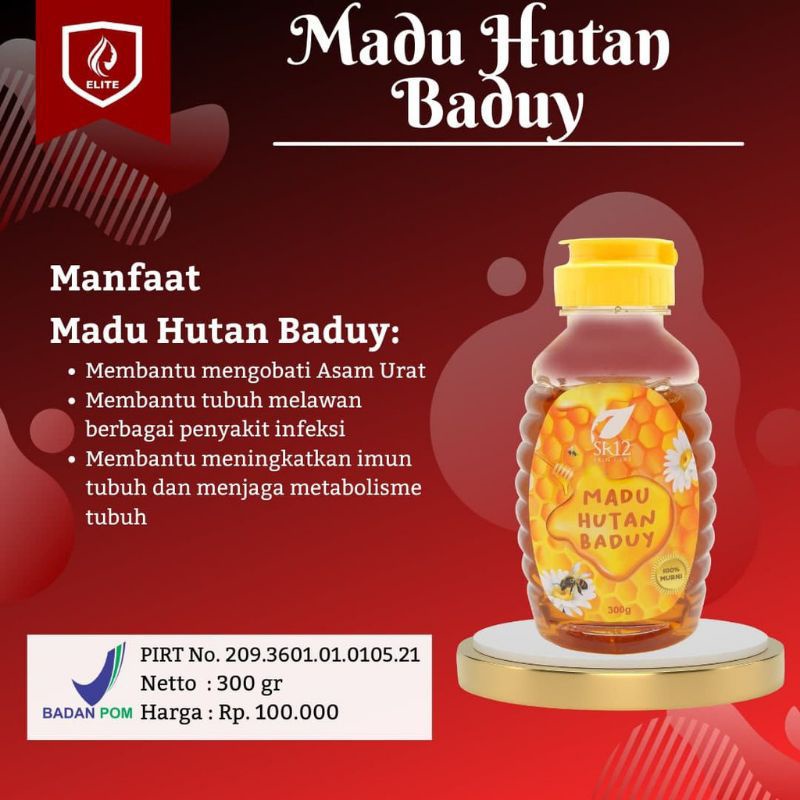 

IMUN BOOSTER/MADU ASLI/MADU HUTAN BADUISR12/Madu murni