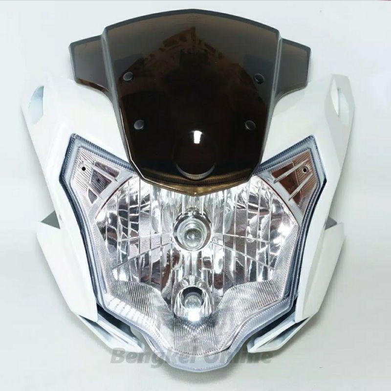 cover batok vixion new advance putih