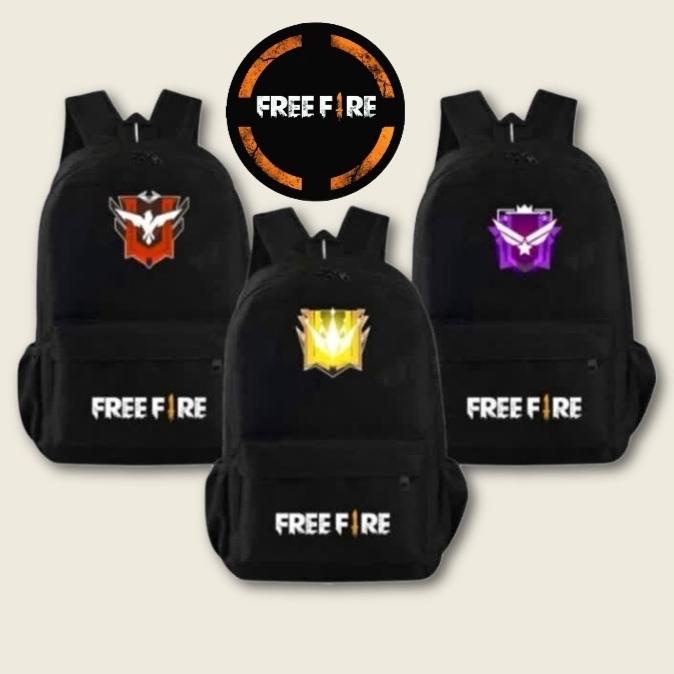 Termurah  Tas Sekolah Ff Anak Laki Laki Sd Tas Game Free Fire Tas Ransel Anak Laki Laki Terbaru