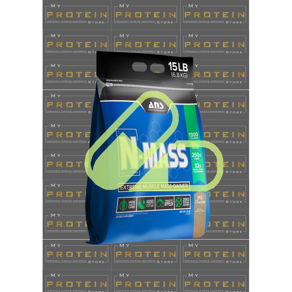 

HEMAT 10% ANS N Mass 2lbs ECERAN/TRIALSIZE/ECER gainer susu penambah berat badan