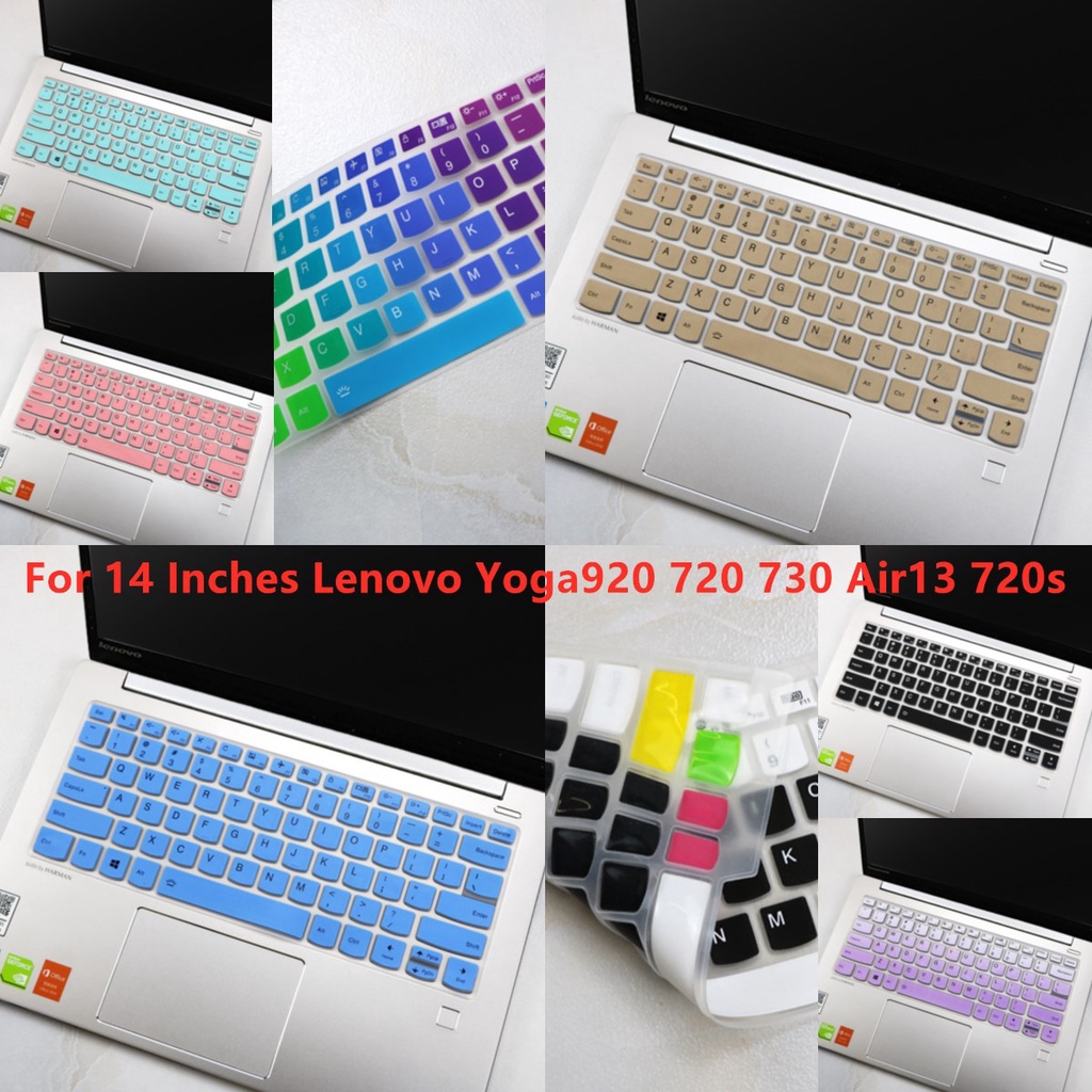 Soft Case Silikon Ultra Tipis Cover Pelindung Keyboard Laptop Lenovo Yoga920 720 730 Air13 720s 14 &quot;