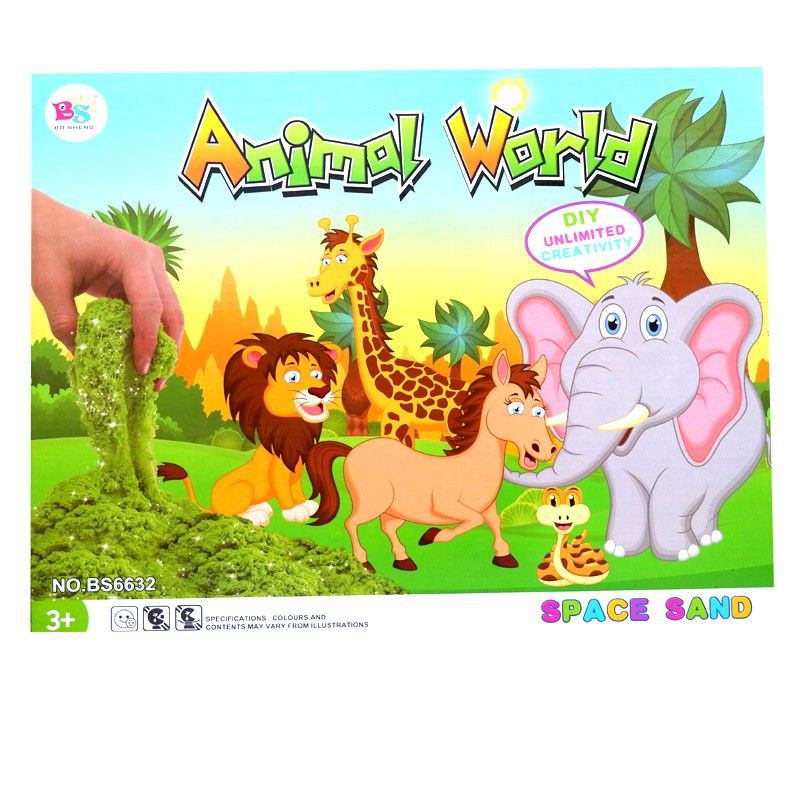 Pasir Kinetik Animal, Pasir Kinetik Binatang, Pasir Kinetik Anak, Pasir Ajaib Anak