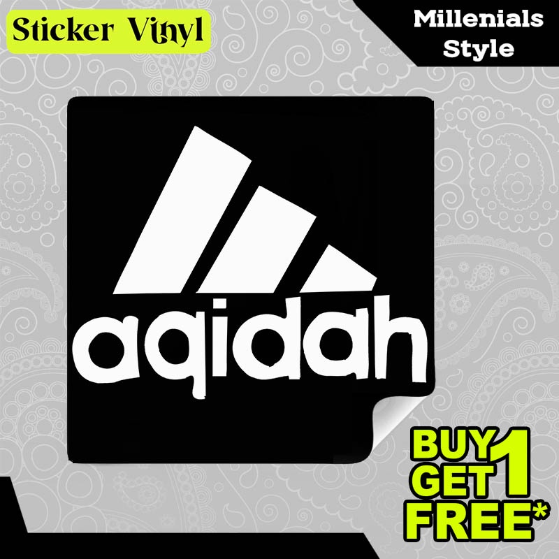 

Stiker Sticker AQidah Gambar Unik Desain Keren dan Kekinian Aesthetic Bahan Vinyl Satuan Anti Air
