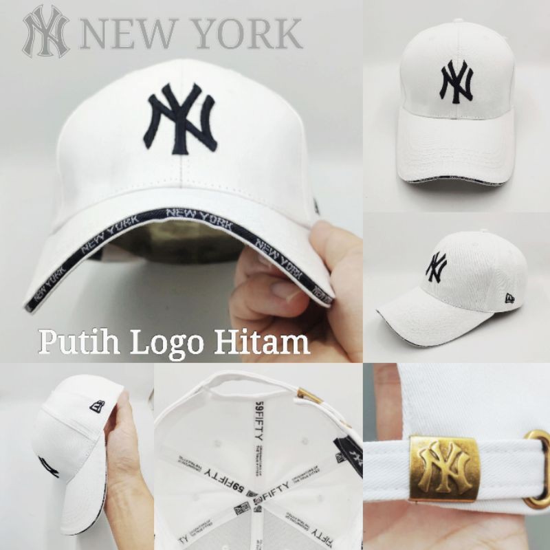 Topi Pria Wanita Baseball Mini Font