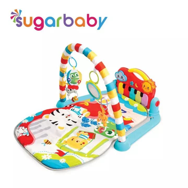 Sugar Baby Playmat | Sugar Baby Piano Musical Playgym | Sugar Baby Playmat Alas Bermain Bayi FP SUGA