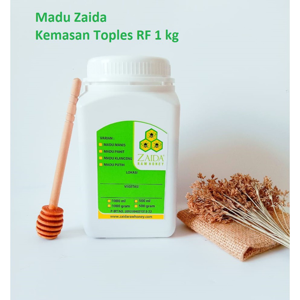 

[Kemasan RF] Madu Zaida 1 kg