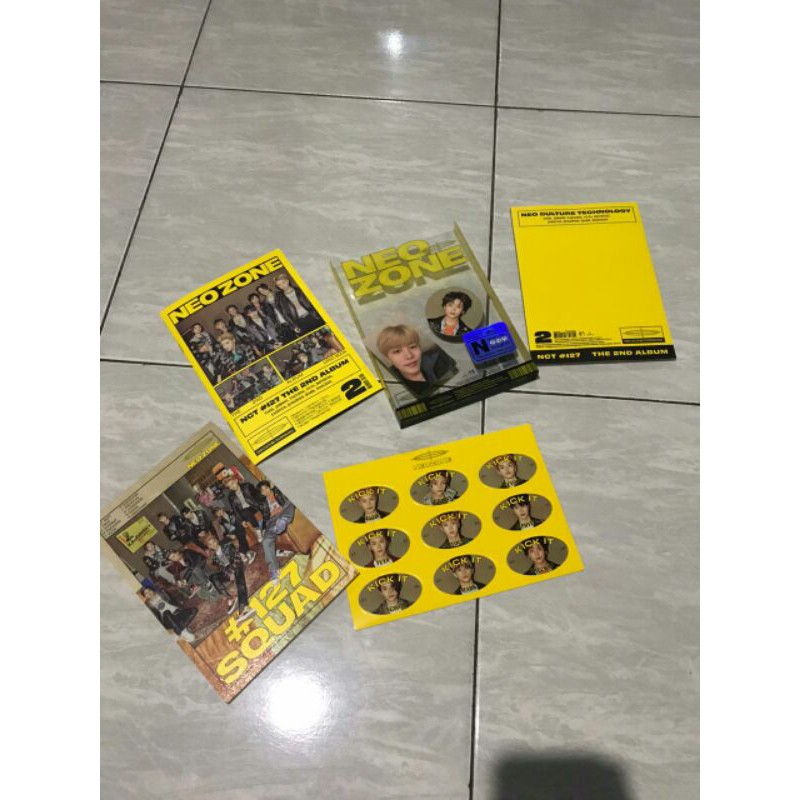 PHOTOCARD HAECHAN NEOZONE T VER CC HAECHAN NEOZONE N VER HAECHAN SET