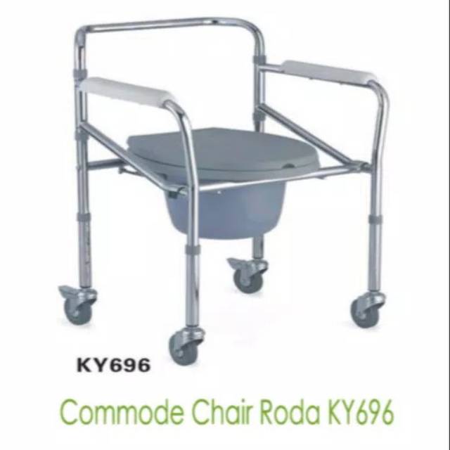 COMMODE CHAIR- KY696|KURSI TOILET BERODA|SELLA|Alkes murah surabaya