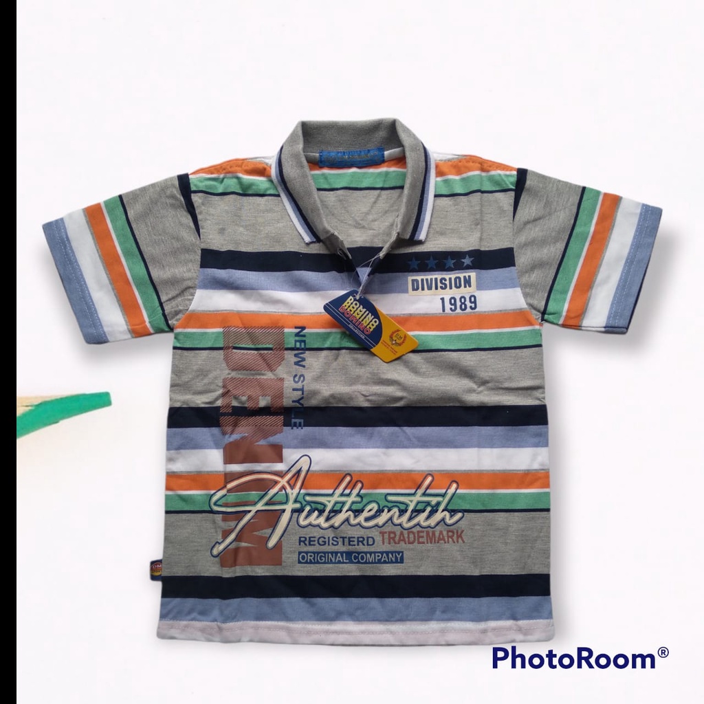 Polo Shirt | Kaos kerah anak laki laki 6 - 7 Tahun