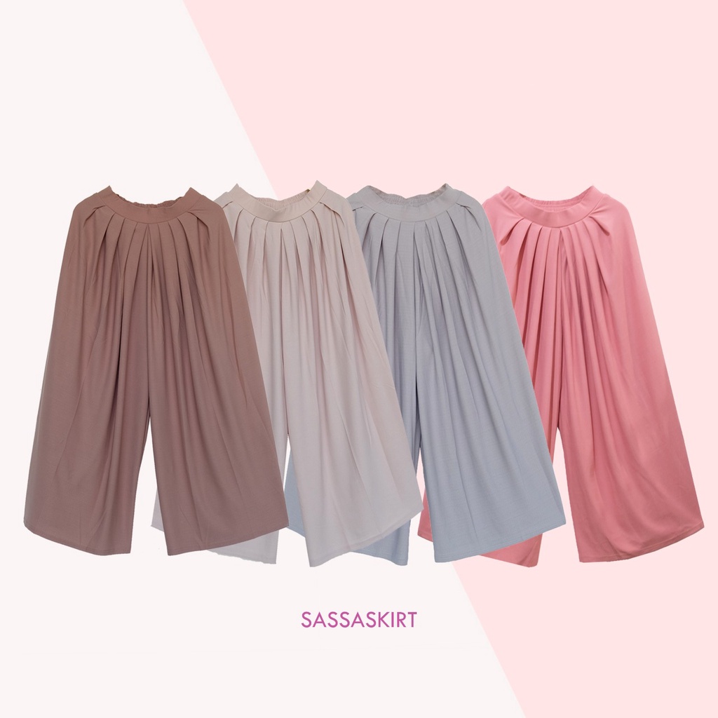 Kulot Panjang Louisa Pant Premium (Cullote Kulot) Fit to S-XL