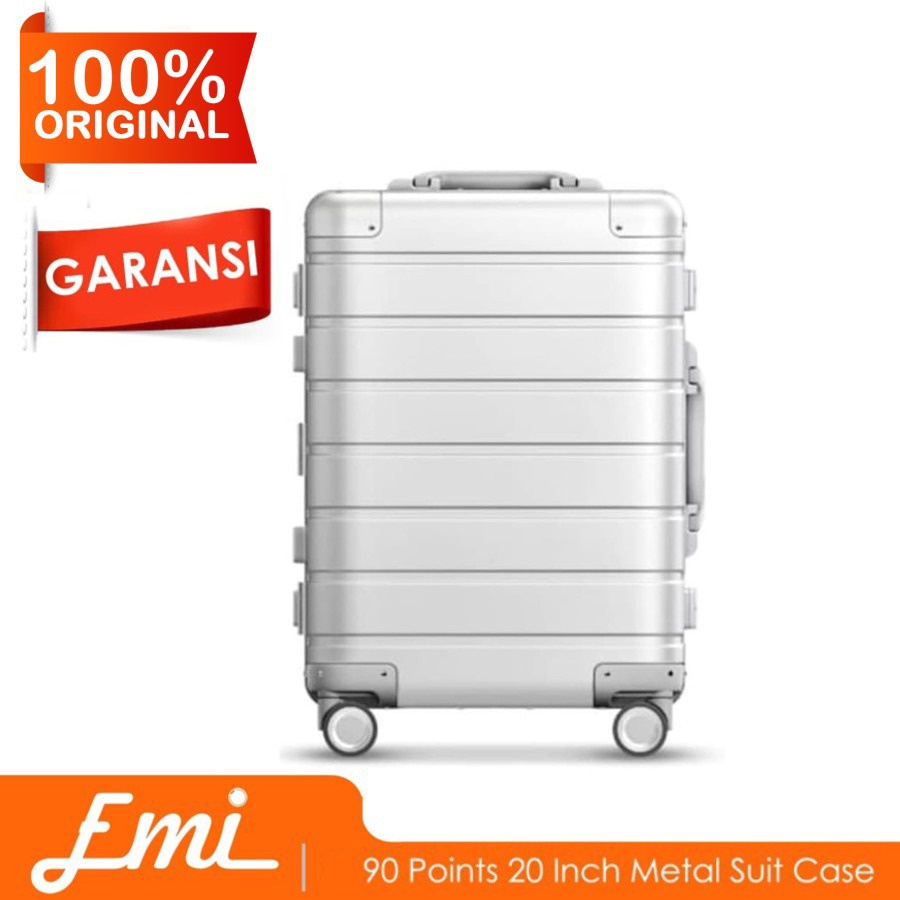 90Fun Points 20 Inch Metal Suit Case Koper Metal By EMI