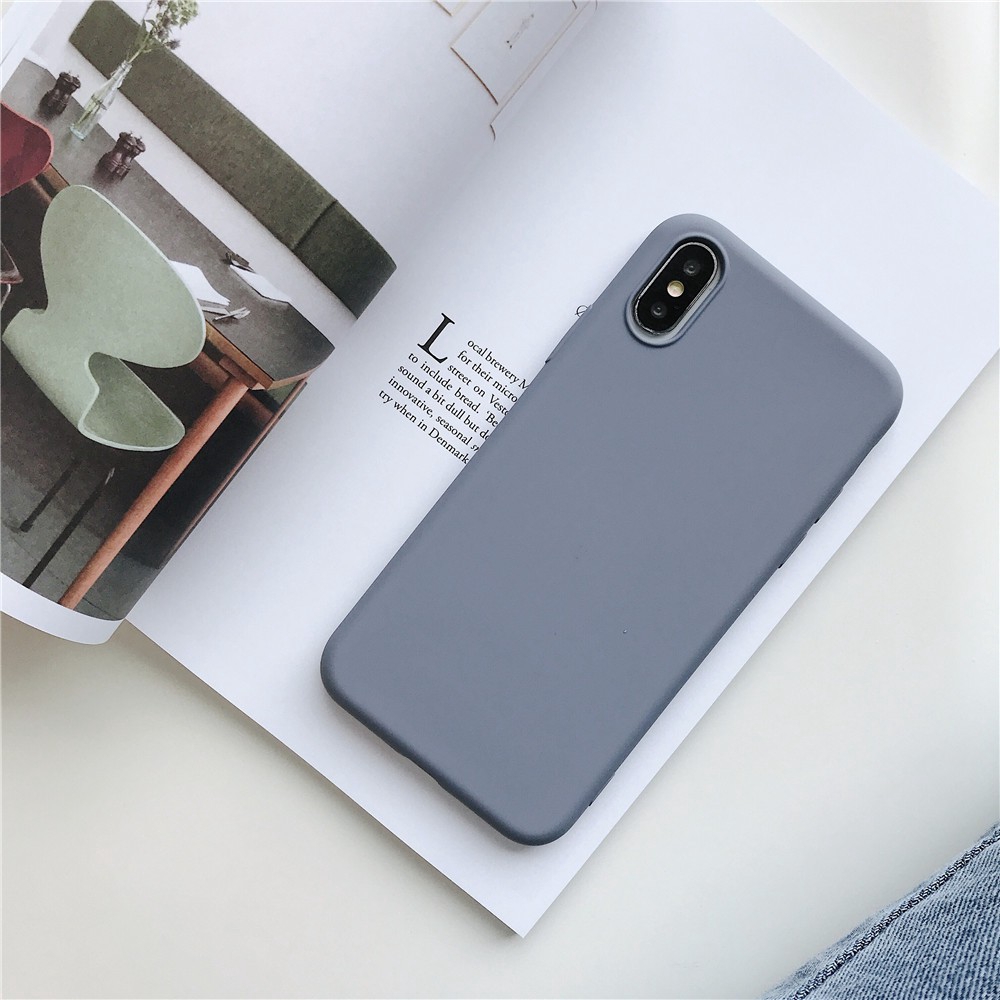 New Liquid Silicone Case For iPhone 6 6S 7 8 Plus iPhone Xs XR XS Max Soft TPU Protective Cover IYA