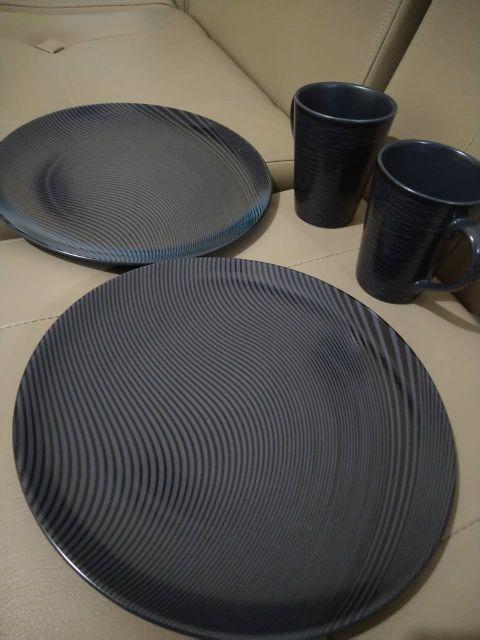 00105 Piring Dinner Dune / Piring Makan Keramik / Piring Noritake Dune Bulat 27