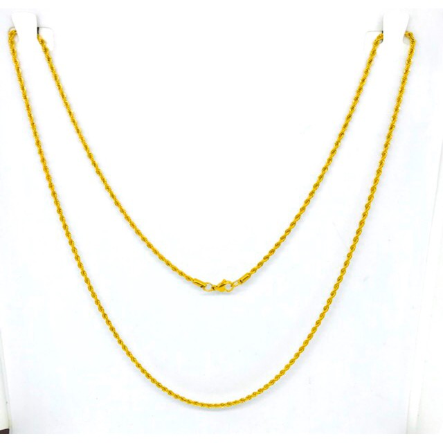 New Arrival Kalung titanium kalung tambang 75 cm kalung tambang perhiasan titanium Low Price!