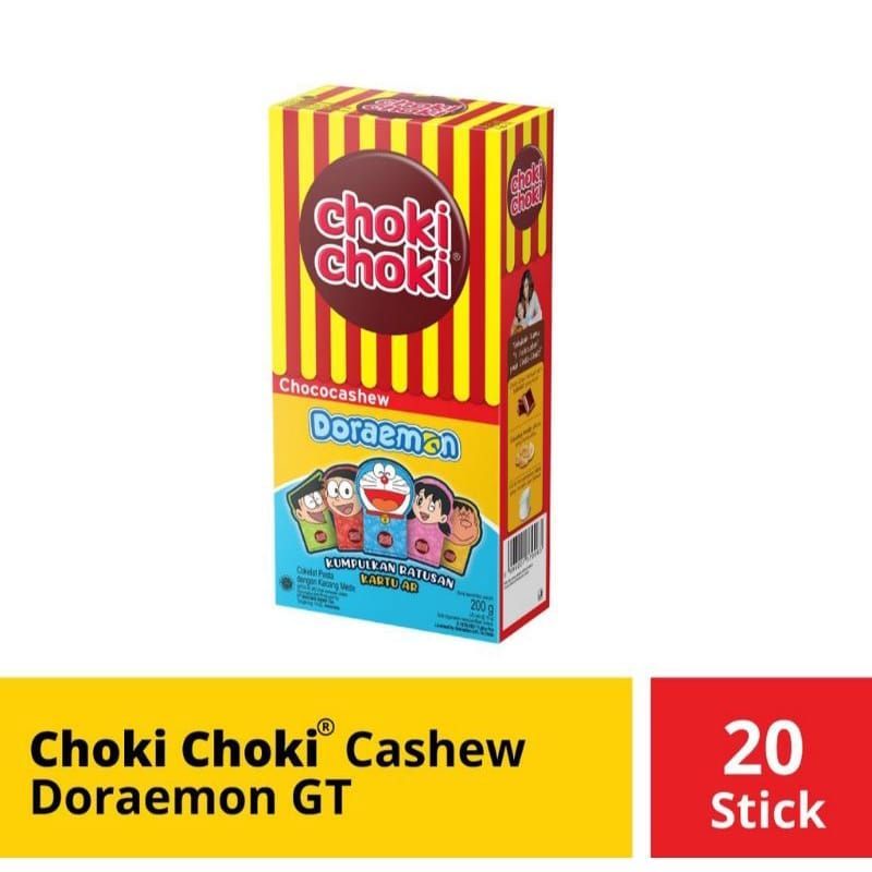 

Choki Choki Chococashew 10 gram (1 pack isi 20 pcs)