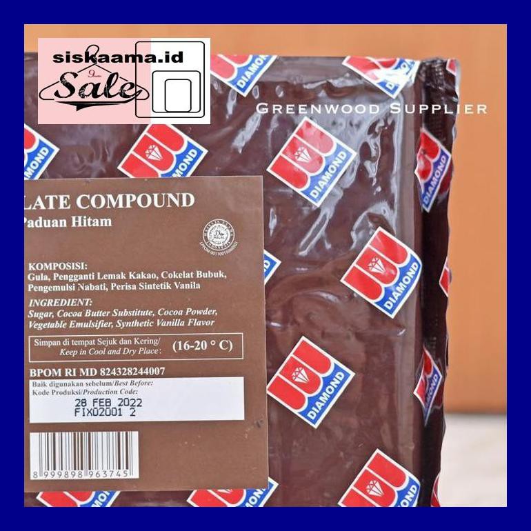 

A40D0Yh Diamond Dark Compound Chocolate 1 Kg (Termurah) D50Tr40V