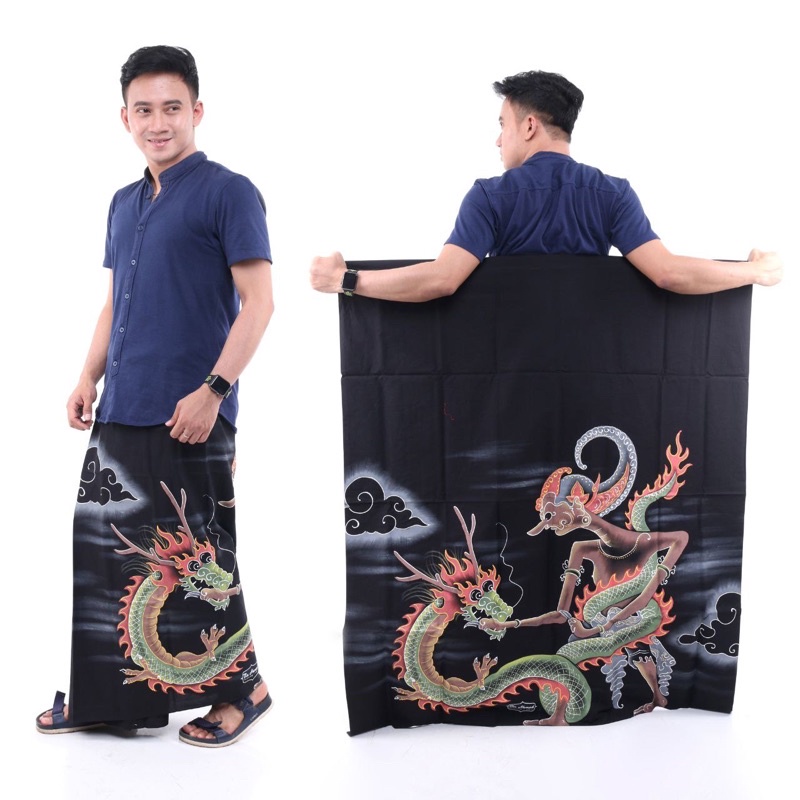 Batikid - Sarung batik lukis tangan seni asli pekalongan batik art nusantara wayang