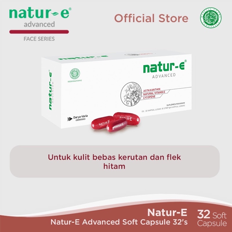 Soft Capsule Natur E Advanced 32’S