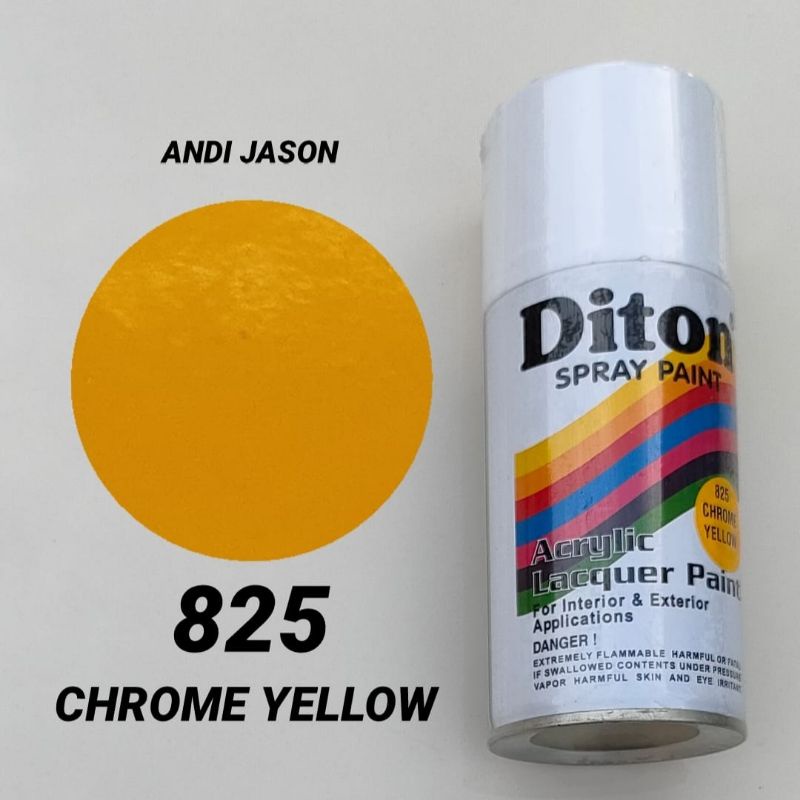 DITON CAT SEMPROT 300CC NO 825 CHROME YELLOW