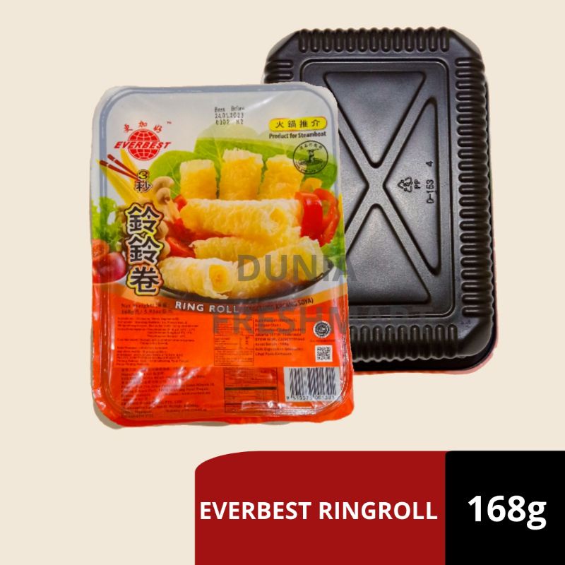 

Everbest Ring Roll Kembang Tahu Gulung 168gram HOTPOT STEAMBOAT SHABU