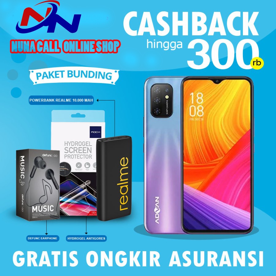 Advan G9 Pro 6/64GB Garansi Resmi Bukan Advan G5 6 GB 64 GB - NonBundle