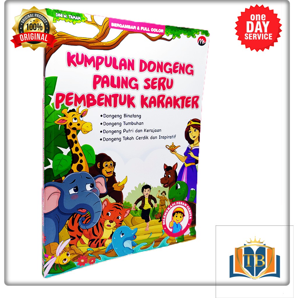 Jual BUKU DONGENG KUMPULAN DONGENG PALING SERU PEMBENTUK KARAKTER ...