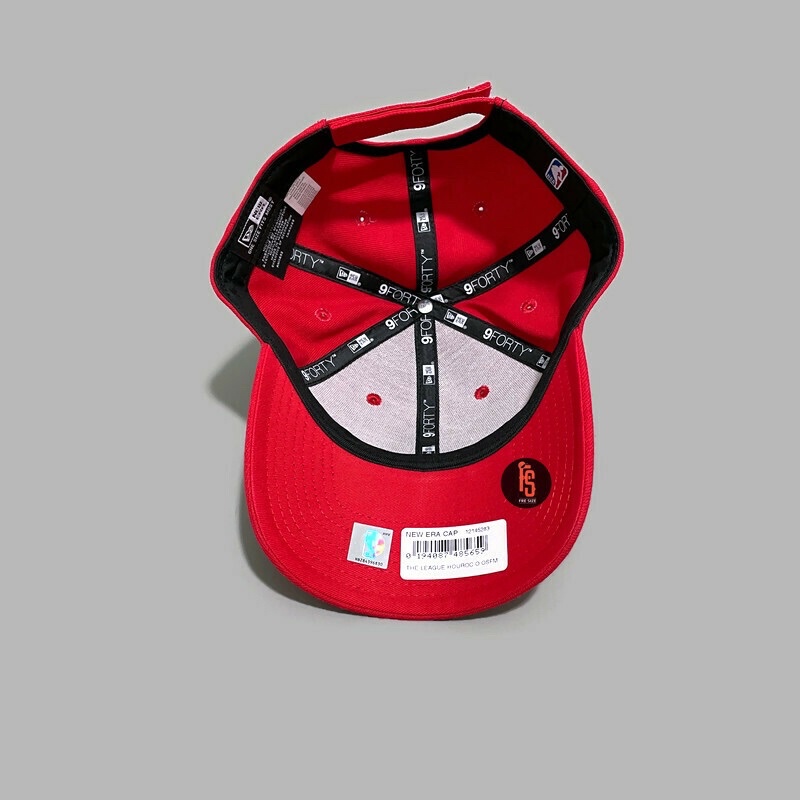 TOPI NEW ERA ORIGINAL THE LEAGUE HOUSTON ROCKETS RED