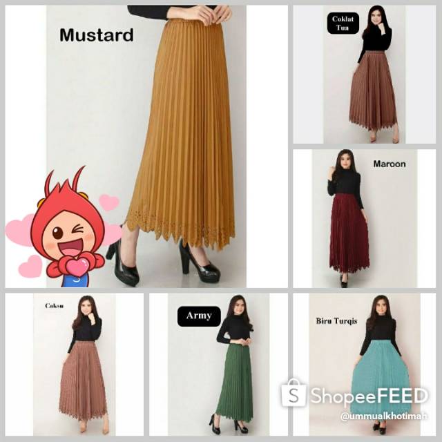 FF ROK PAYUNG PLISKET MOTIF