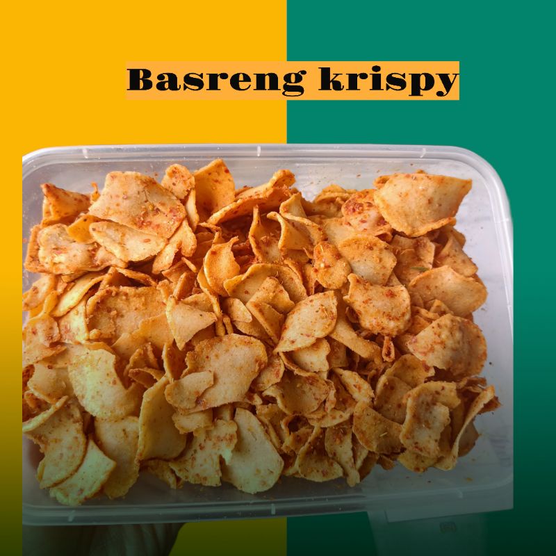 

KERUPUK BASRENG/BAKSO GORENG/BASRENG BUMBU/BASRENG PEDAS