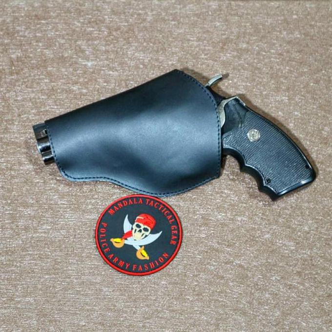 ASLI!! HOLSTER INSIDE SARUNG SARANG SELIP IWB PINGGANG REVOLVER SNW CPPS TAURUS PINDAD 2/ 4 INCHI