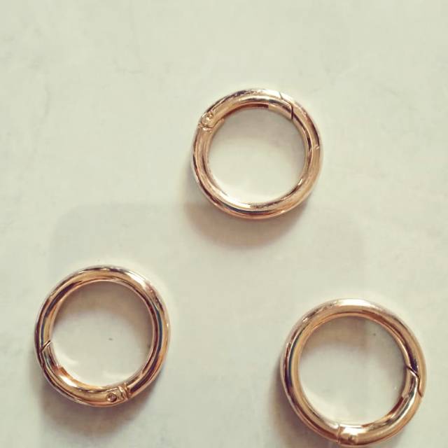 Ring  on off tas,macrame,tali kur,kulsin,rajut rose gold