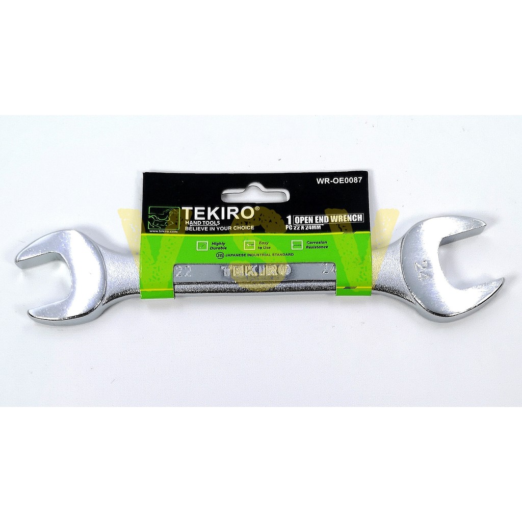 Tekiro Open end wrench 22x24mm / kunci pas tekiro 22x24mm