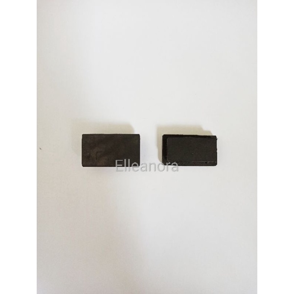 Karet Kotak Holo 2 cm x 4 cm / Karet Kaki Kotak Kursi Meja 2 cm x 4 cm Padat