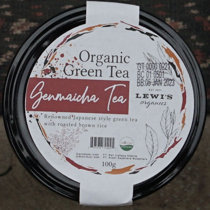 

Organic Premium Genmaicha Tea 100gr