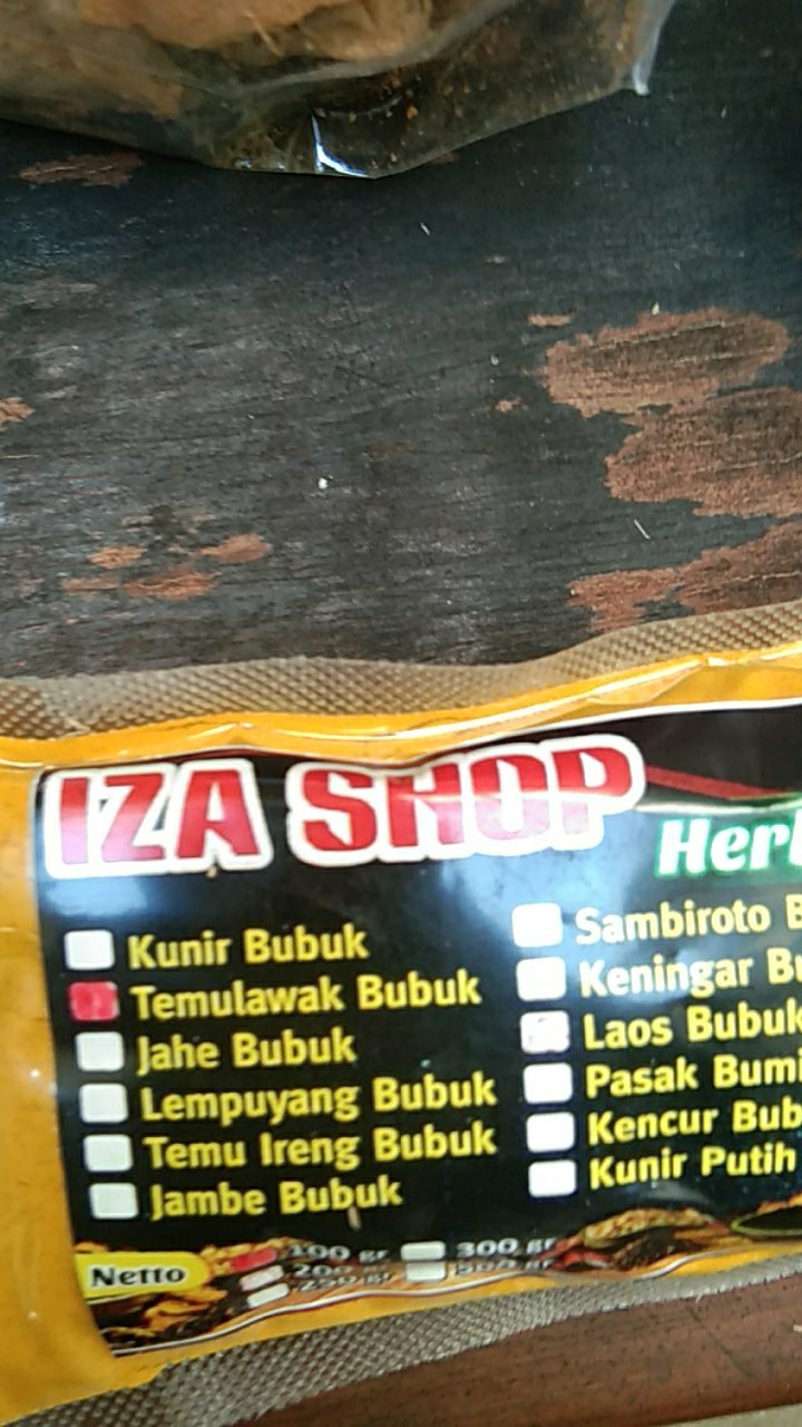 Kunyit Putih/ Temu Mangga Kering 200 Gr