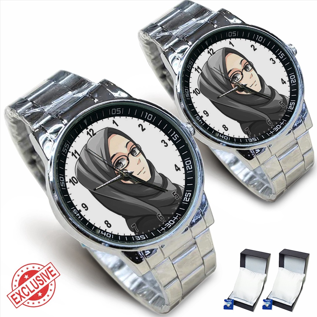 Jam Tangan Rantai Couple HIJAB - 4 (Nice)