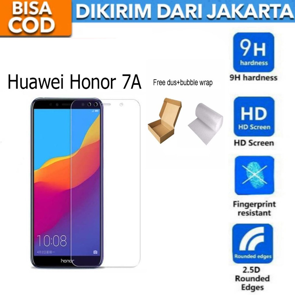 Huawei Honor 7A Tempered Glass Screen Protector Anti Gores