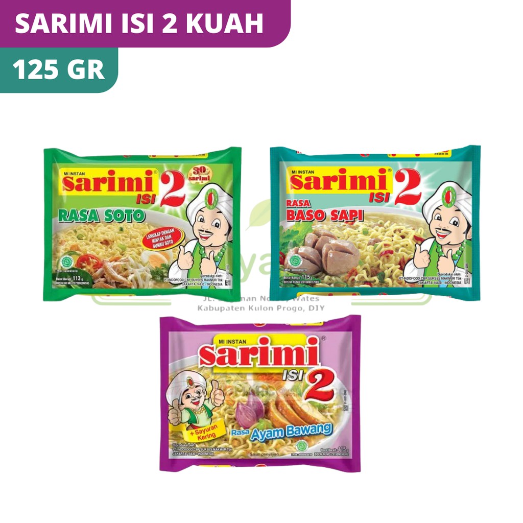 

SARIMI ISI 2 KUAH 125GR