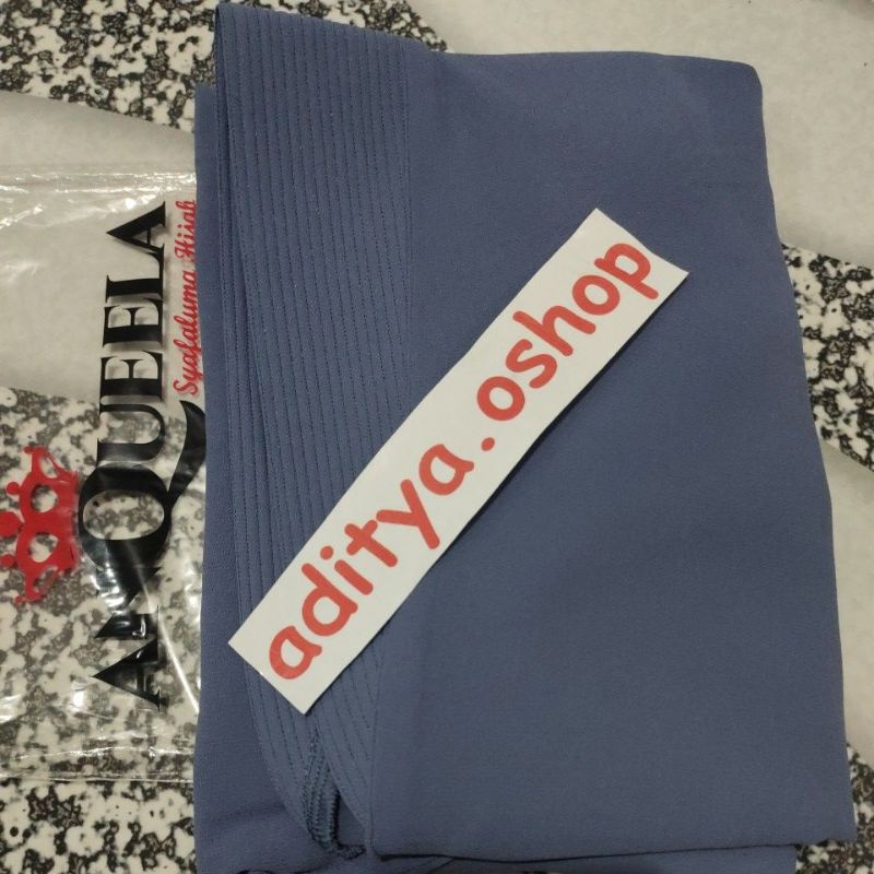 (Bisa COD) Leaf Khimar Cerutty Anqueela Syafaluma-Jeans