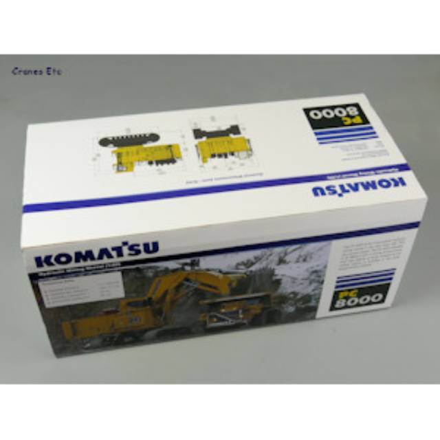 Diecast Alat Berat Komatsu PC 8000