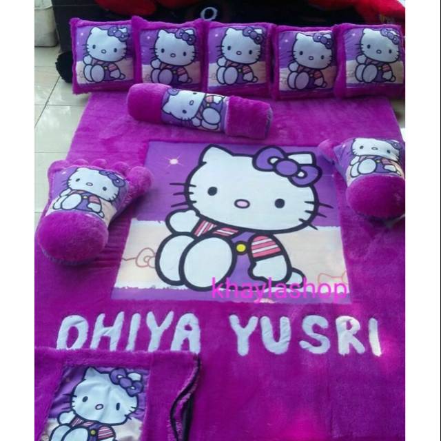 Kasur Karpet Hellokitty Fullset karakter