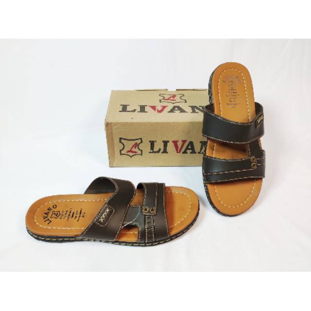 SANDAL COWOK CASUAL TERMURAH TERBARU KODE LIVINA O4