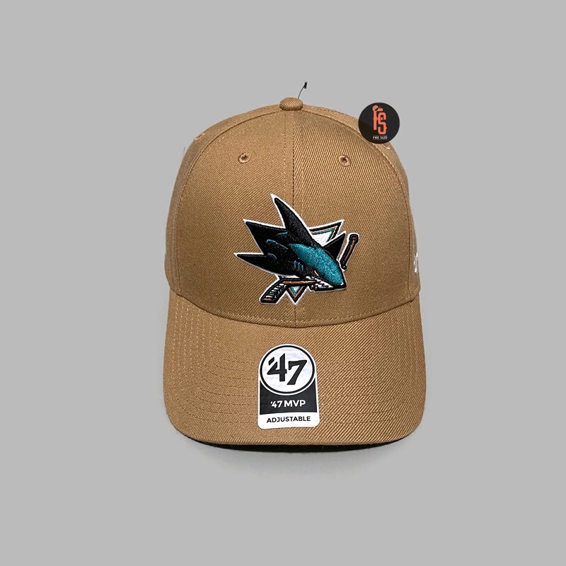 TOPI ORIGINAL 47 MVP SAN JOSE SHARKS SNAP CAMEL