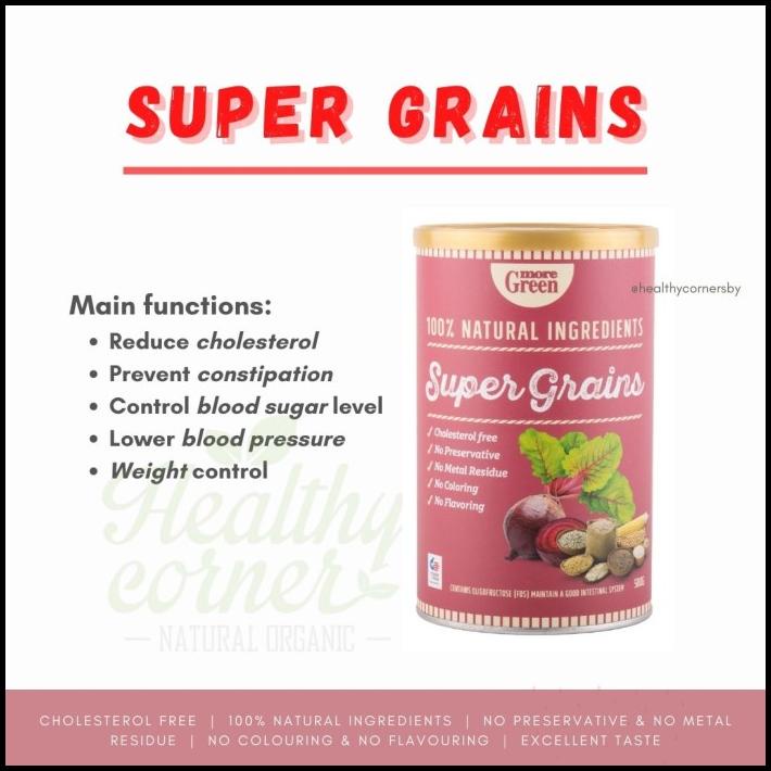 

Super Grain Cereal Powder Bubuk Sereal ( More Green) 500 Gram