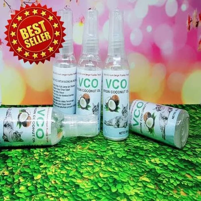 Minyak VCO Obat Jamur, Skabies, Diare, Koreng, Kucing Anjing Kelinci 60 ml