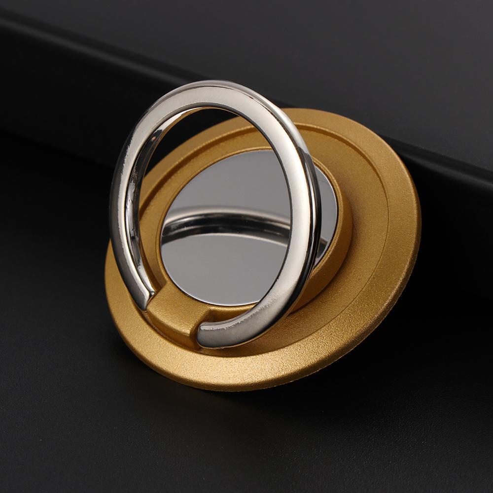 Suyo Ring Phone Holder Tipis Dan Ringan Meja Putar Universal Yang Dipasang Di Kendaraan Aksesori Ponsel