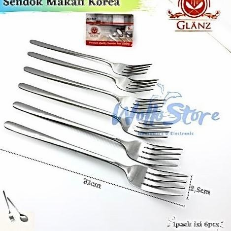 

Baru Garpu Korea Sujeo Stainless Glanz Garpu Makan Korea Panjang Tebal Fork Terbatas